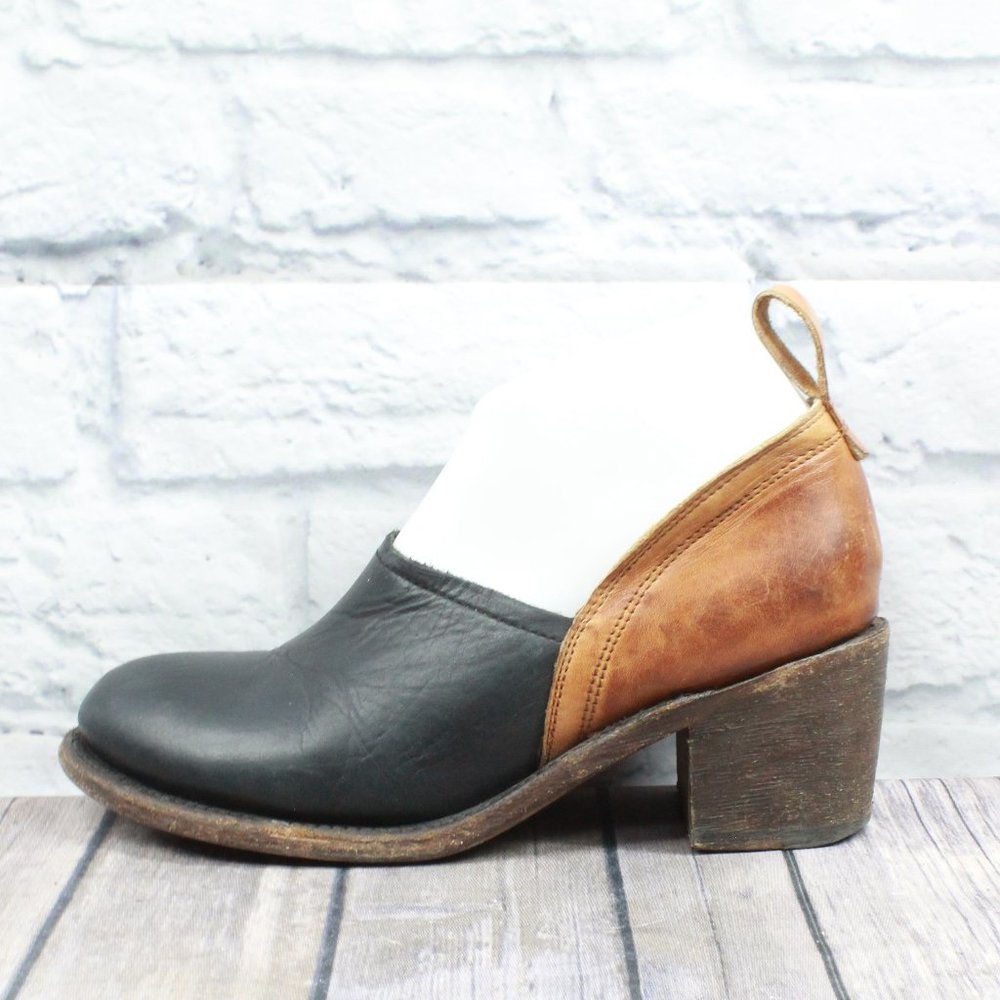 GeeWawa Slip On Western Heeled Clogs Mules Size 8 - Picture 1 of 10